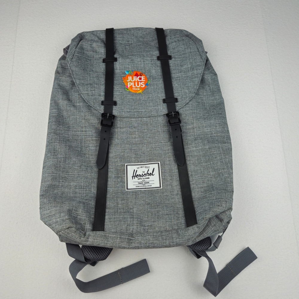 Herschel Supply Co Little America Backpack Grey Juice Plus Team Laptop Bag NWOT